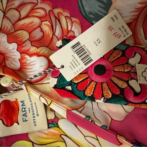 Selling the Farm Rio Eulalie Wide-Leg Jumpsuit, size XS. - Picture 4 of 6